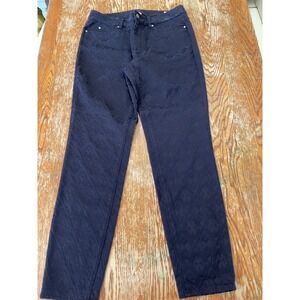 Two by Vince Camuto Jacquard Pants Straight Leg Casual Trousers 31/12‎